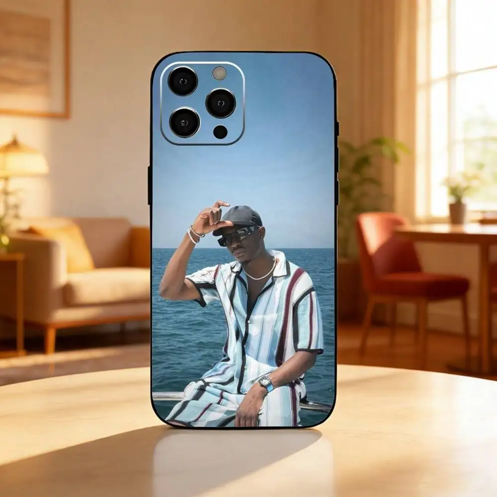 Stylish Hot Rapper Shockproof Silicone Phone Case Cover