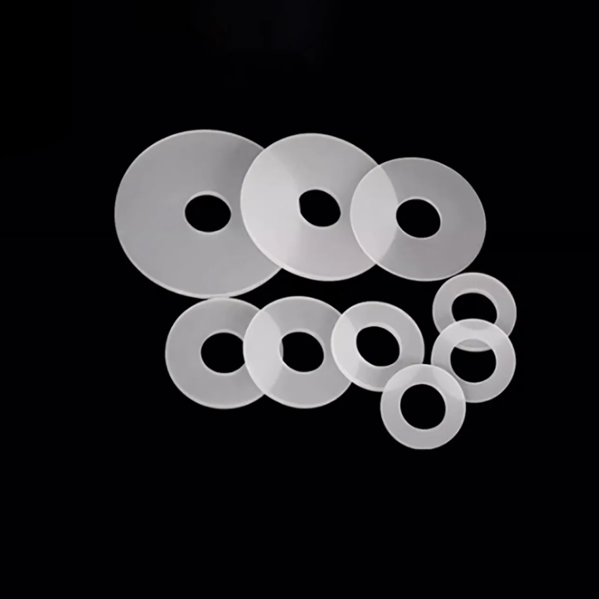 30x Silikon Dichtringe 14x26x2mm - Flachdichtungen Wasserdicht