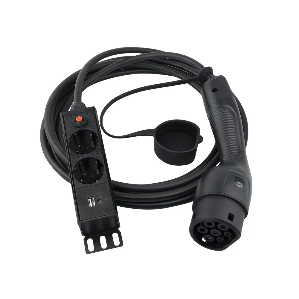 

Wholesale V2L V2H Outdoor Camping Extended Power Cord Socket 3.5kw EV Discharge with Cable Plug New Energy Vehicle Charger