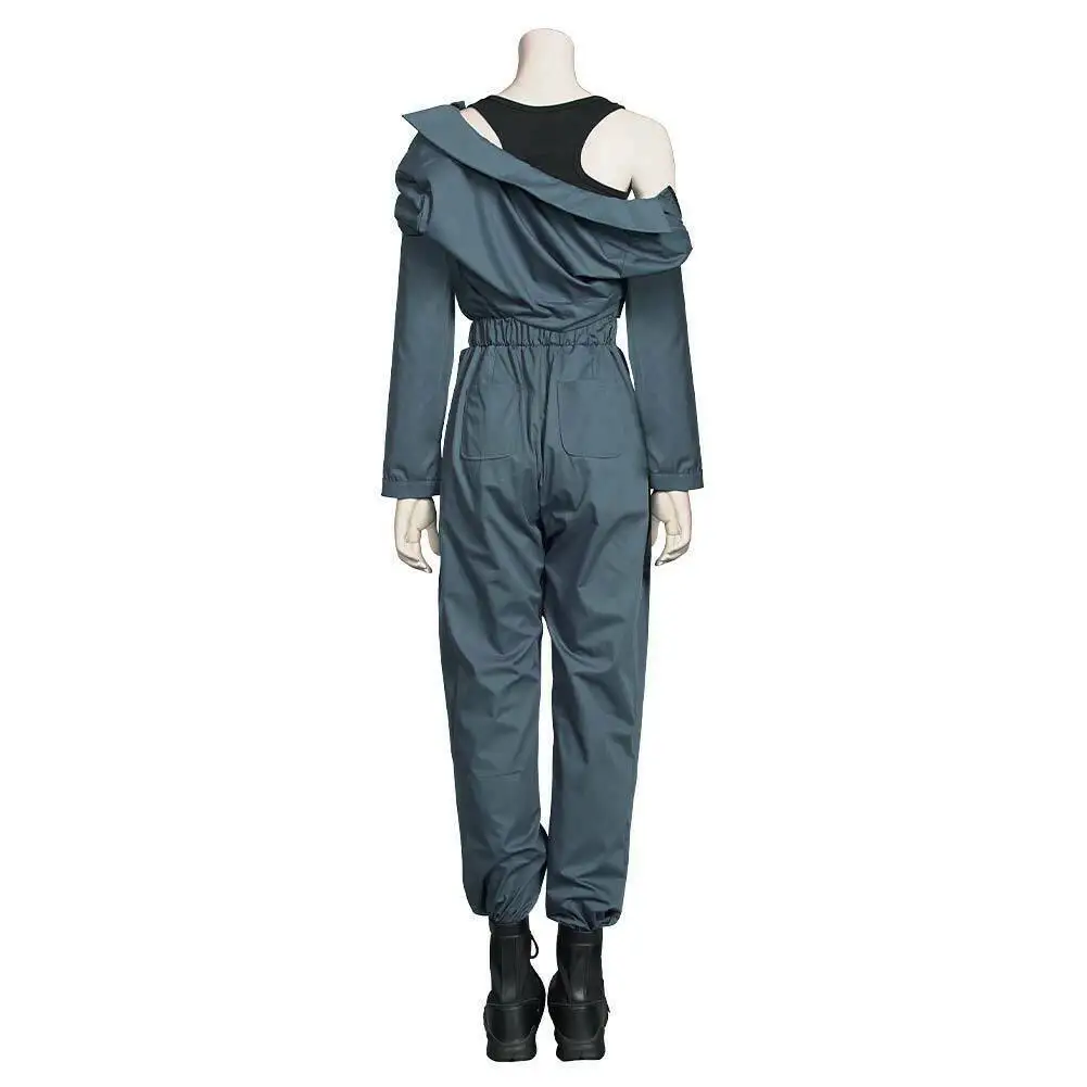 Halloween 4 Michael Myers Black Jumpsuit Cosplay Costume