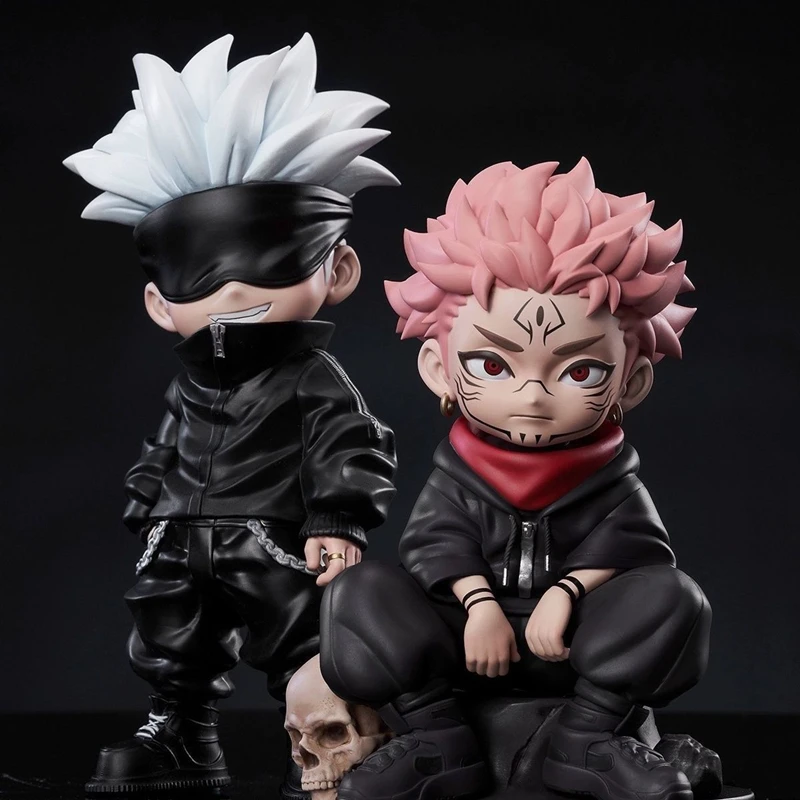Jujutsu Kaisen Anime Figure 3 Style Satoru Gojo Action Sukuna Figurine PVC Model Doll Toys Collection