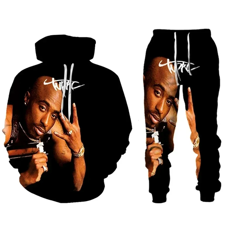 Walmart Clothing True Rock Sweatsuit Rap Singer PAC Tupac 3D