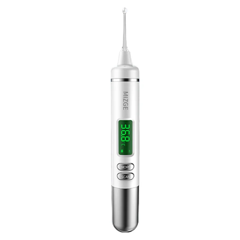 Smart Temperature Earpick Ear Cleaning Luminous Soft Silicone Ear Pick Wireless Charging Ear Cleaner Kit Health Care Adults Kids 5