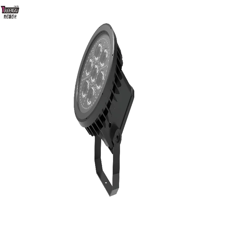 4pieces Waterproof 7x40w RGBW 4in1 LED Par Light for Outdoor Theme Park Cruise D