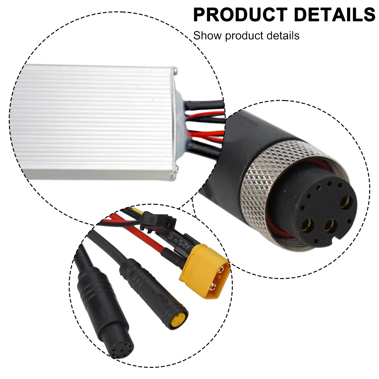 For Bafang G062 Hub Motor 48V 30A 1000W Controller UART