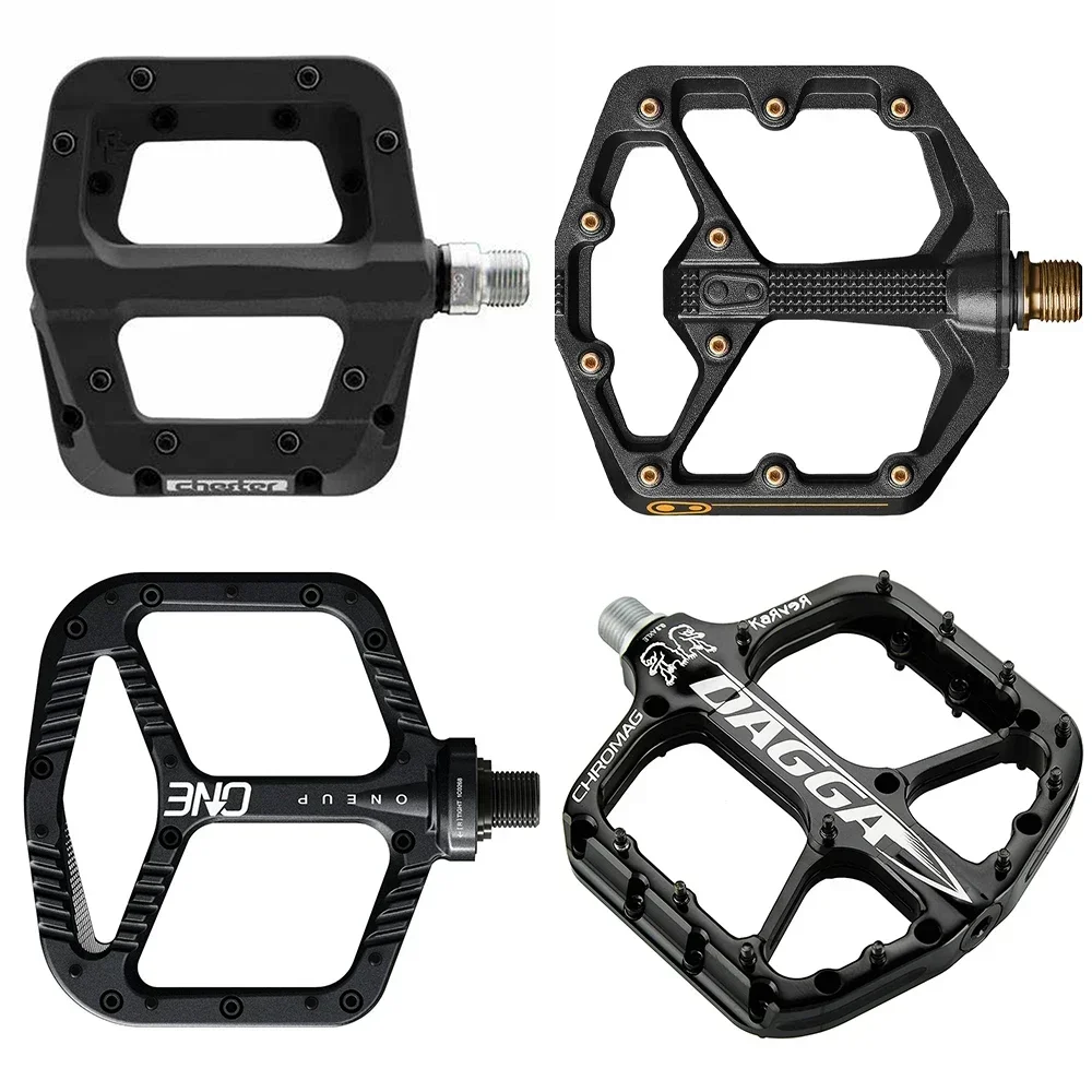 

chromag dagga pedals oneup composite Flat BMX/MTB Bike Pedals- Bicycle Titanium Pedal, Profile, mountain bike crank brothers