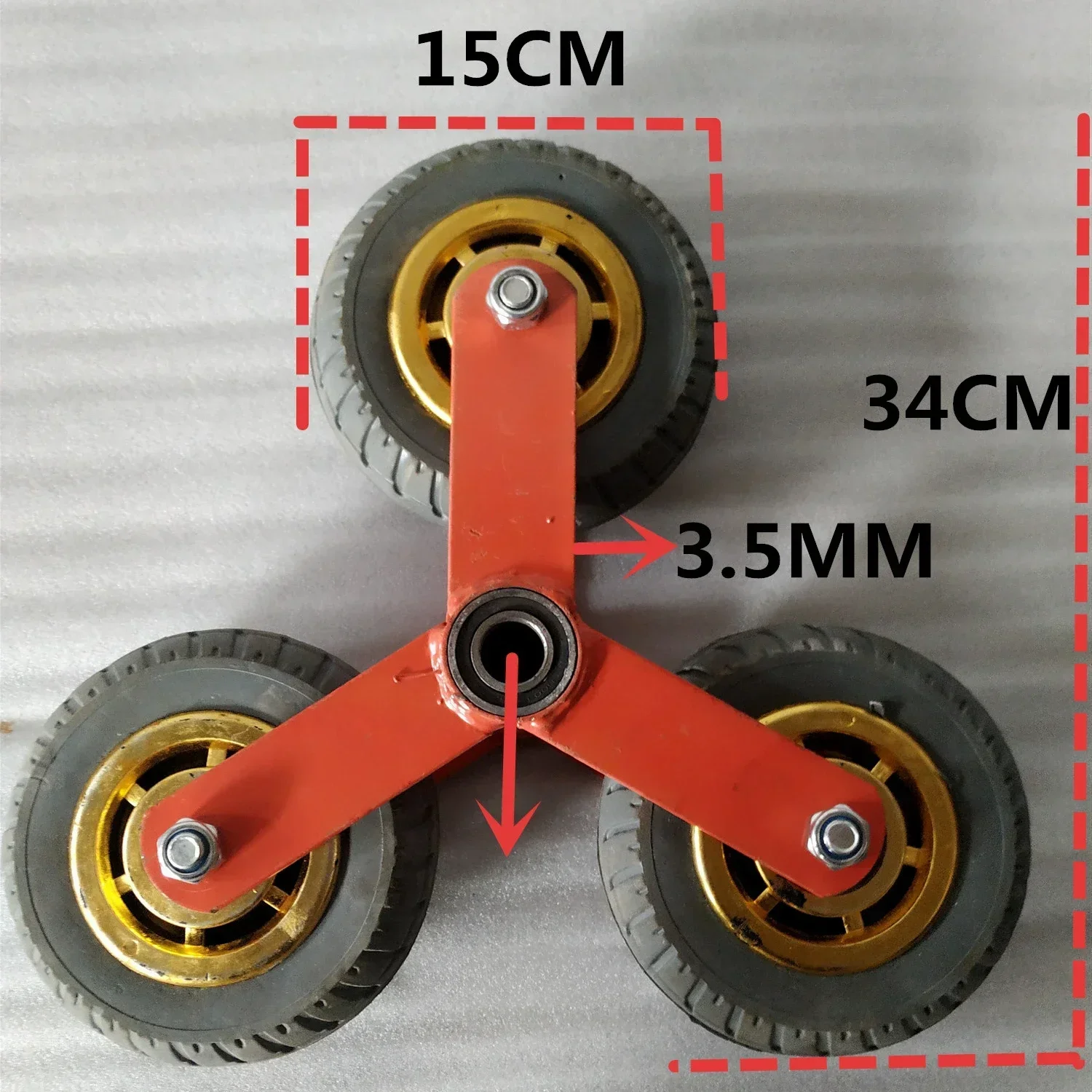 2pcs Stair Climbing Wheels 12KG