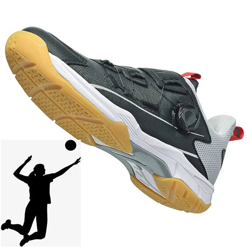 Professional Volleyball Shoes Men's and Women's Fitness Badminton Shoes Youth Table Tennis Training and Competition Sports