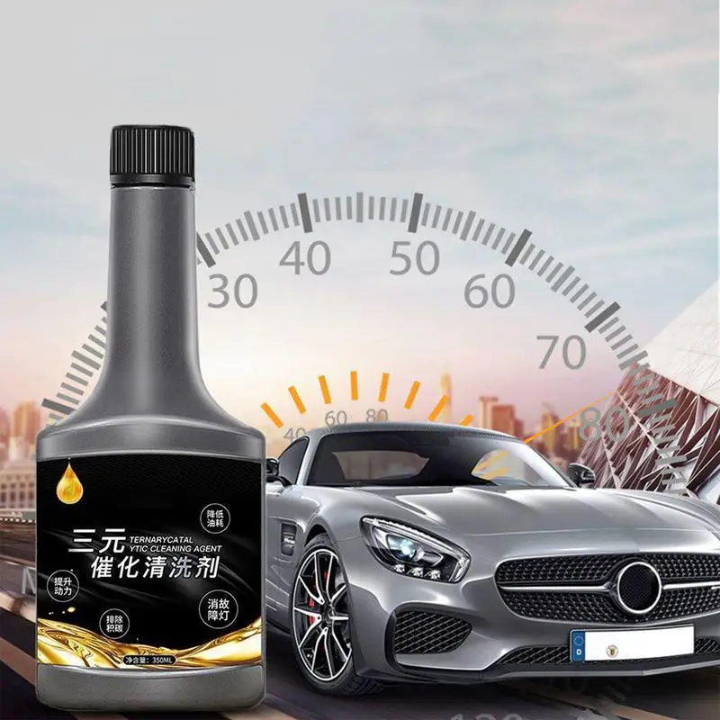 Catalytic Cleaner Automotive 11.8oz Combustion Chamber Cleaner Throttle Nozzle Fluid For Removing Carbon Deposits