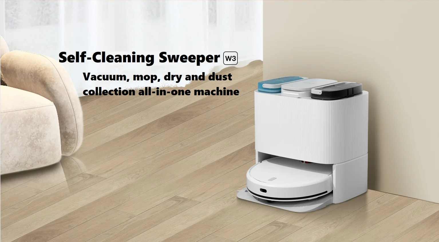 Robot Hút Bụi Lau Nhà Thông Minh XIAOMI Lydsto W3