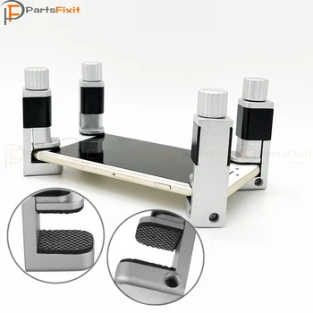 Strumento LCD di riparazione per dispositivo di riparazione con clip per morsetto per riparazione schermo del telefono in lega regolabile con gomma per riparazione PC tablet iPhone iPad
