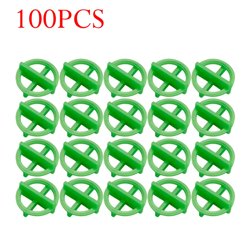 100 Stück Fliesen-Nivelliersystem-Clips, Abstandshalter, Keil für die Installation von Boden-, Wandfliesen mit Kunststoffgrößen von 1 bis 3 mm – Detail 14