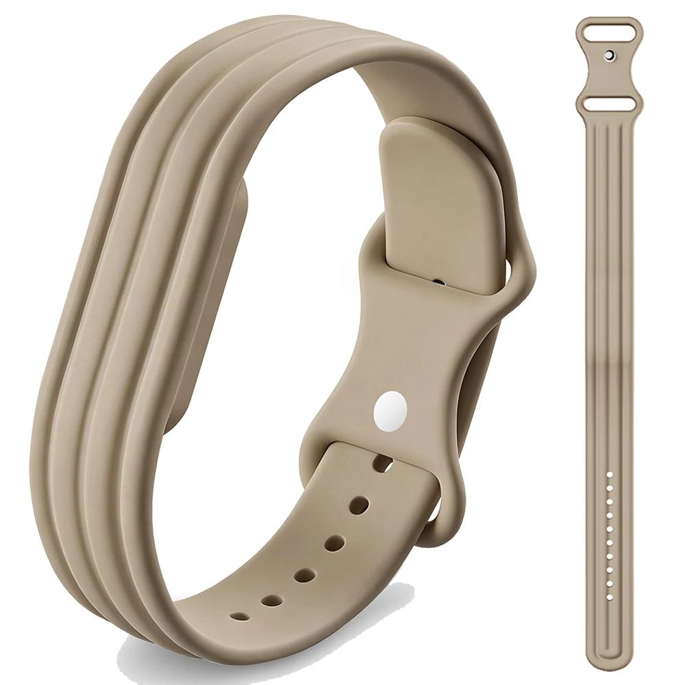 Silicone Loop Fitness Tracker Sports Wristband Replacement Bracelet Accessories