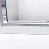 Semi-Frameless Sliding Shower Door, Clear Glass in Oil Rubbed Bronze,Tempered Glass, Aluminum 5