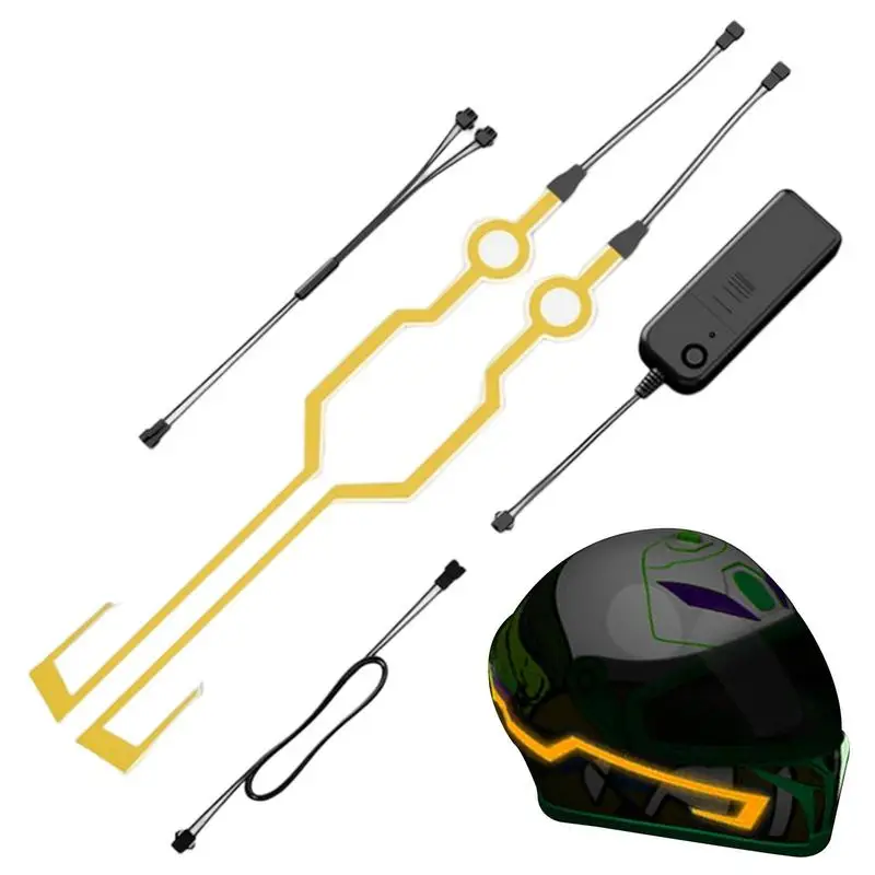 

Motorcycle Helmets Light Motorcycle Helmets LED Light For Safety Motorcycle Helmets LED Light Helmets Light Strip Accessories