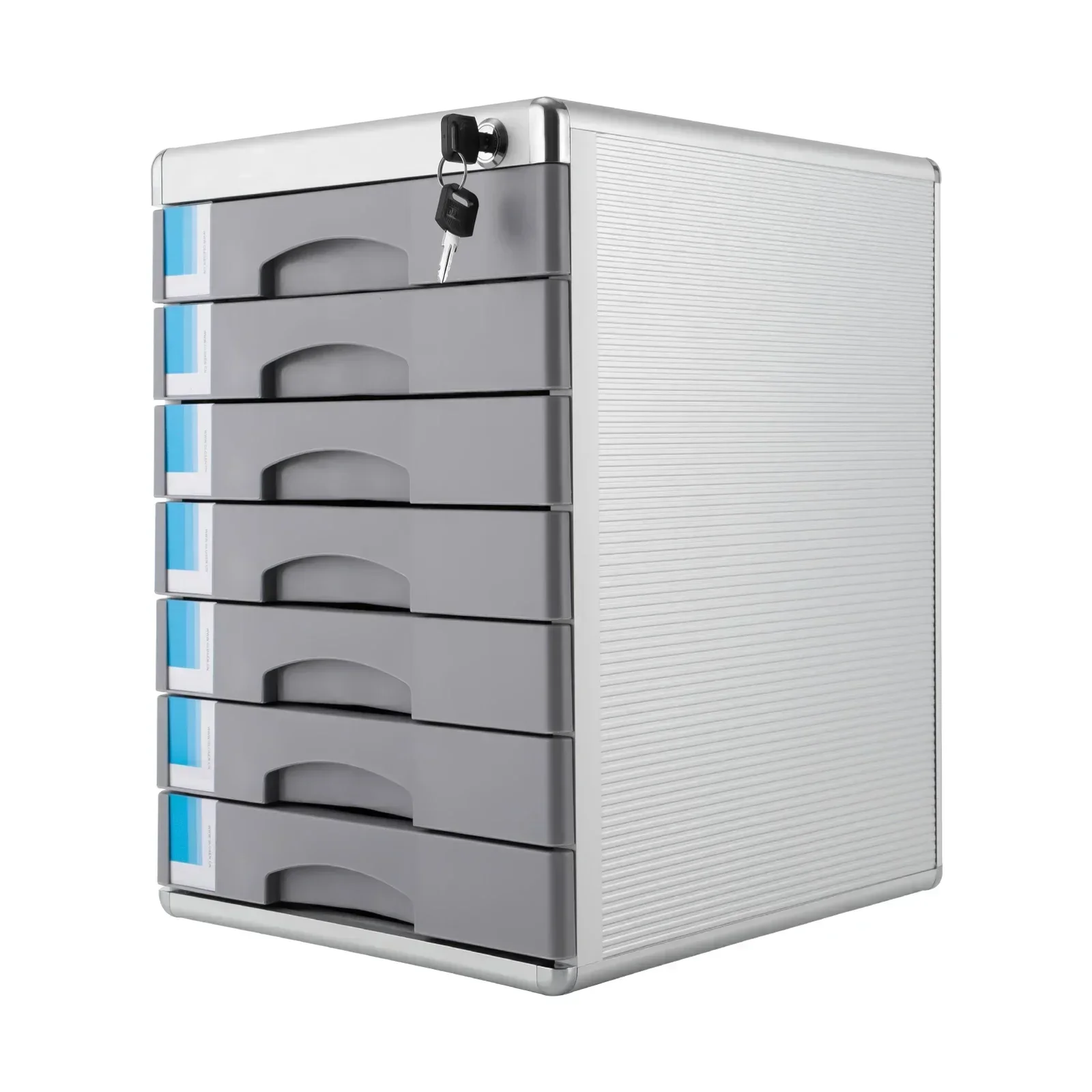 Schubladenorganizer, Schreibtisch-Organizer mit vier Schubladen, integriertem Briefablagefach und Schlitzen, W | Schubladen zur Aufbewahrung, perfekt für Zuhause oder Büro – Detail 3