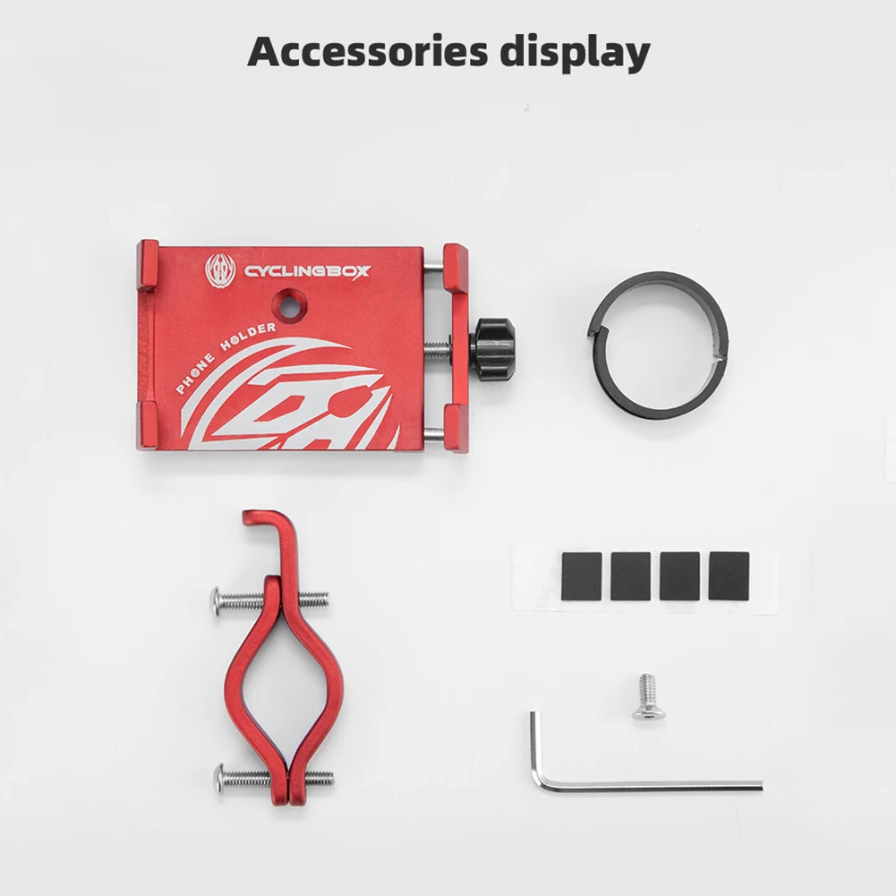 Metal Bike Phone Holder Bracket for MTB Bicycle Motorcycle