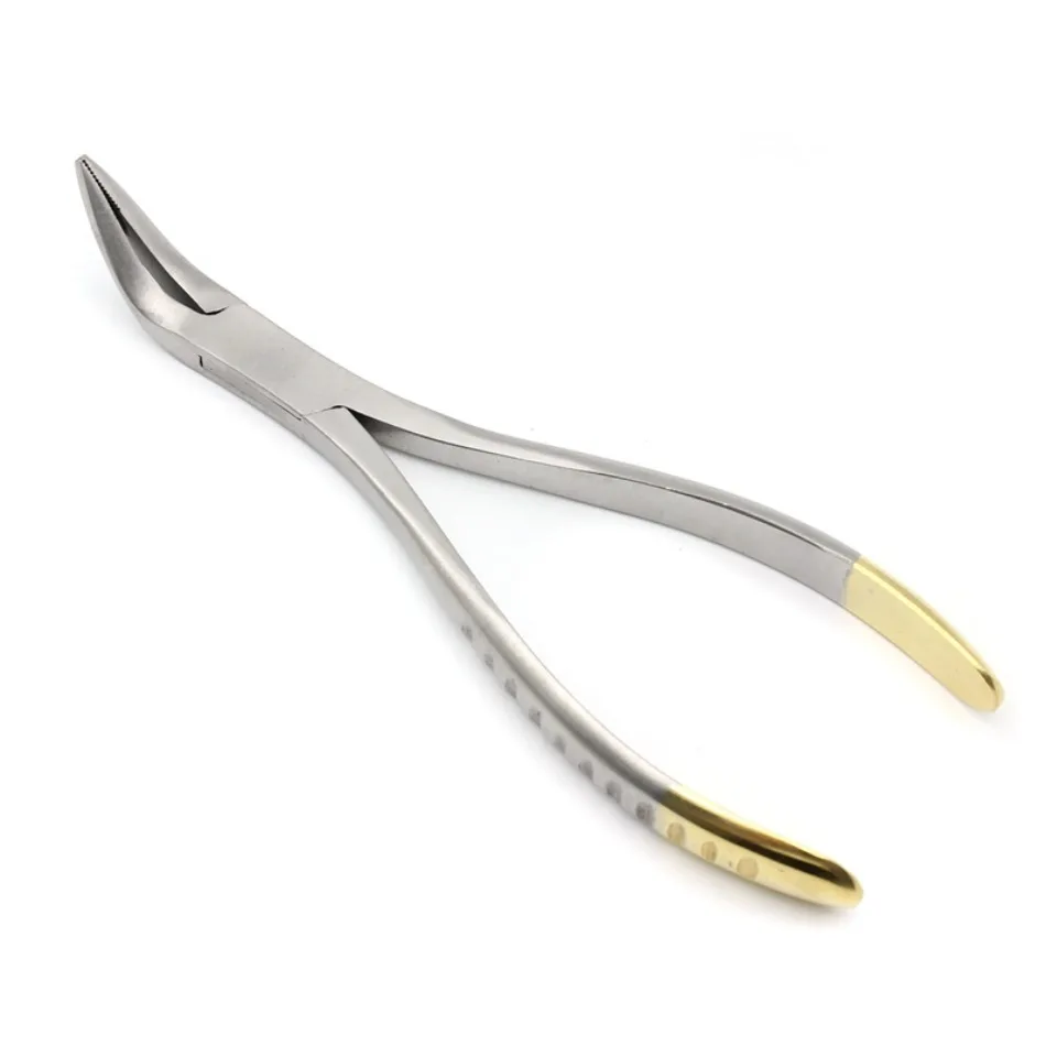 Hair Extension Universal Compact Pliers Stainless Steel with Teeth