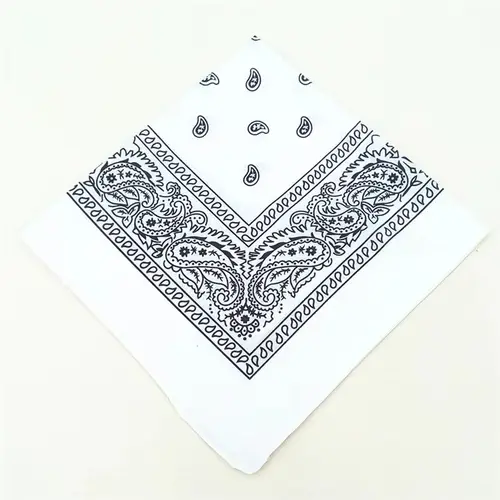 1-3Pcs Fashion Hip Hop Cotton Bandana Square Scarf 54cm*54cm Black Red Paisley Headband Printed For Women/Men/Boys/Girls - Image 11