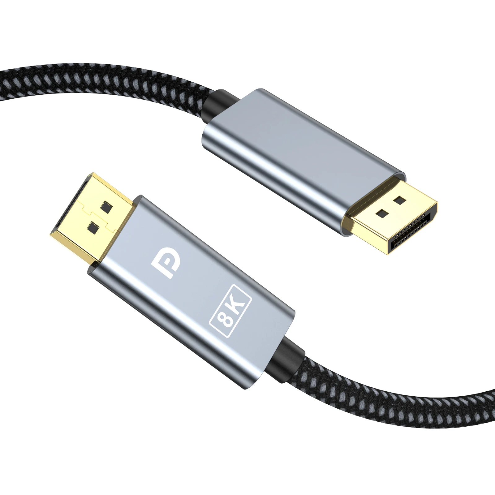 Ultra High-Resolution DisplayPort Cable for PCs, Laptops, TVs, and Projectors