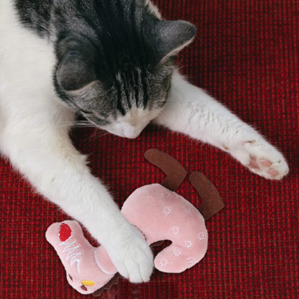 Cute Pet Dog Toys Chew Squeaker Animals Pet Toys Plush Puppy Honking Squirrel For Dogs Cat Chew Squeak Toy Dog Goods 5