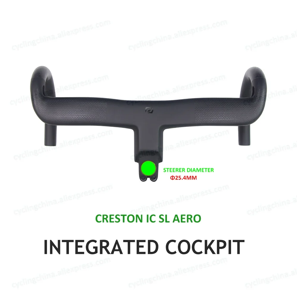 SYNCROS FOIL CRESTON エアロカーボンハンドル 幅400mm CRESTON