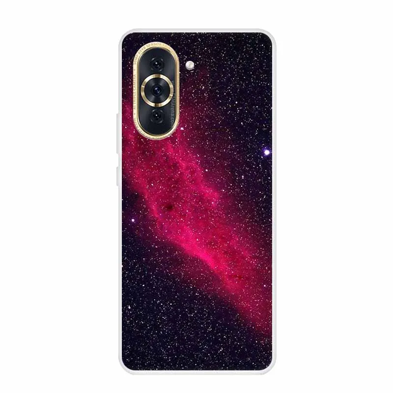 Huawei Nova 10 Pro Clear Marble Soft TPU Silicone Back Cover – Elegant Protective Case