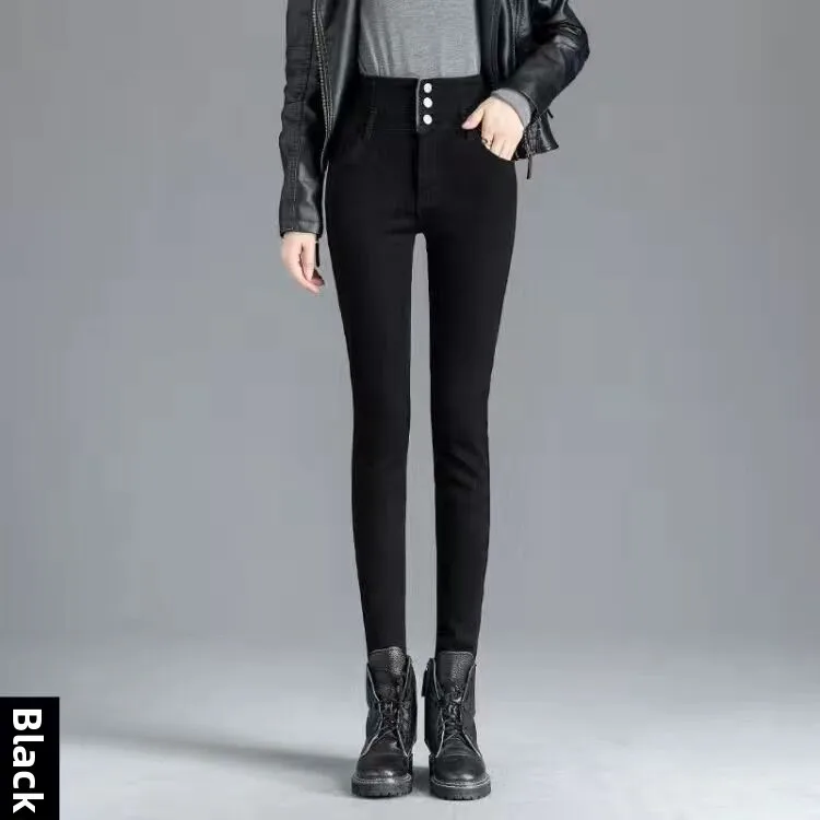 [high quality] black without velvet [three buttons]