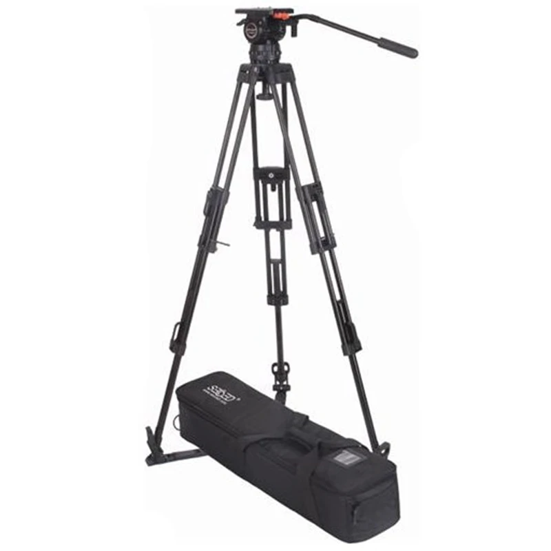 professional high brightness 22 inch lcd speech and broadcasting studio news live interview speech teleprompter Factory Supply Secced Reach Plus 3 Kit Professional CCTV Broadcasting Camera Carbon Fiber Tripods 20KG Payload