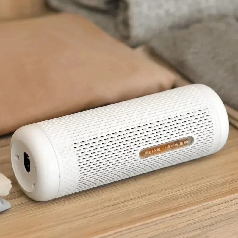 Youpin Deerma Dem-cs10m Mini Dehumidifier Reduce Air Humidity Dry/Wet Visual Window Holes Design Moisture Absorption/PTC Drying Mini Dehumidifier