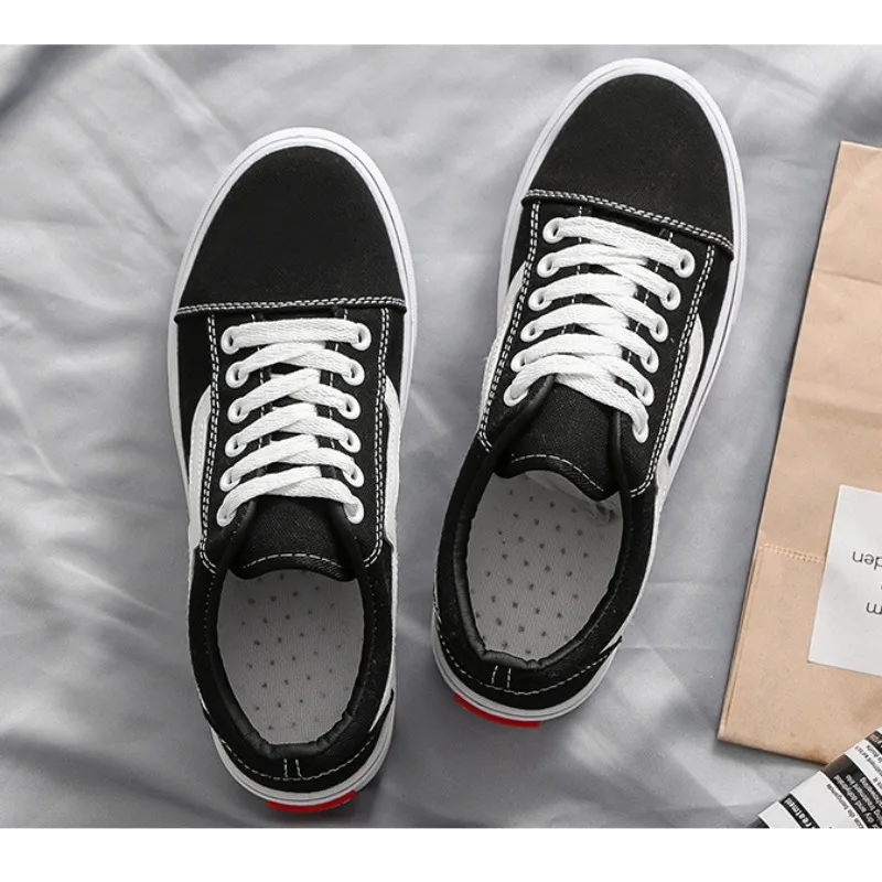 Women running shoes Canvas Jogging sneakers Women Round toe Solid color Lace-up Girls Shallow Ladies Casual walking shoes Handmade Sports trainers