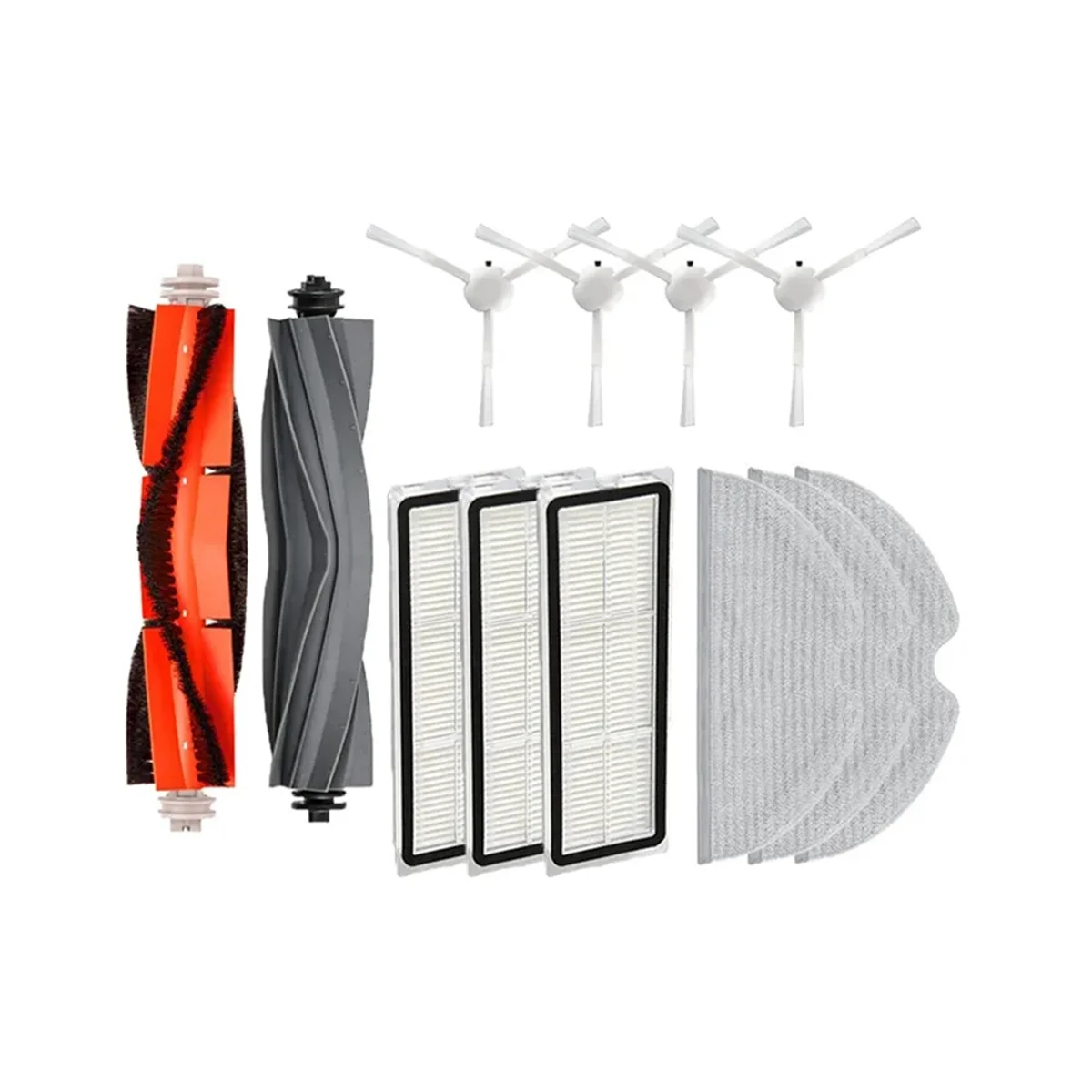 

Ролик для робота-пылесоса Dreame Bot D10S / D10S Pro, основная боковая щетка, фильтр НЕРА, насадка на швабру, запасные части