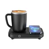 Hot & Cold Heating Refrigerated Cup Pad with Wireless Charging Water Thermostat Coaster Rapid Cooling Cup Home Office Coffee Mug 4