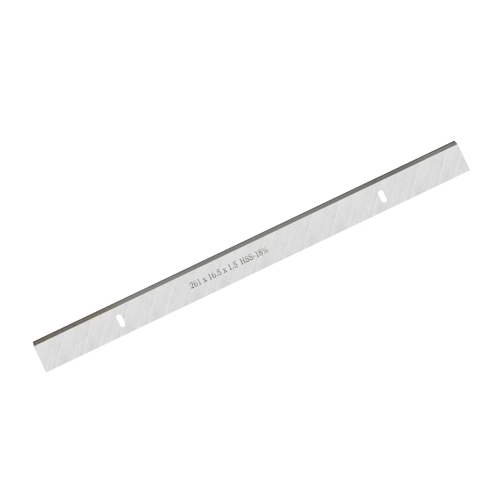 1 Pair 261mm HSS Thickness Planer Blade 261x16.5x1.5mm Wood Planner Knife Woodworking Tools For Scheppach HMS1070 & JET JPT-10B woodworking tools,planer blades