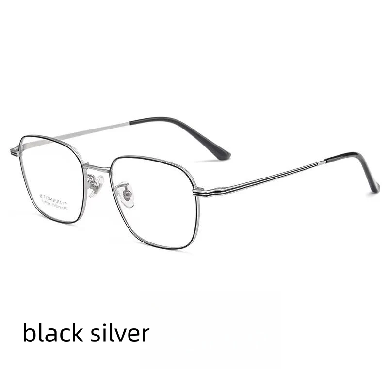 

53mm 2023 New Pure titanium man Square Glasses Frame Prescription Glasses Optical Eyeglasses T27024T