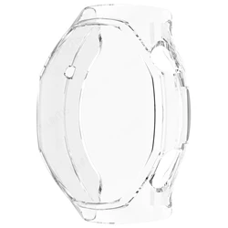 Enhanced Protective Screen Case for Huawei Watch GT7 Pro - TPU All - Around Soft Bumper Cover (Clear)
