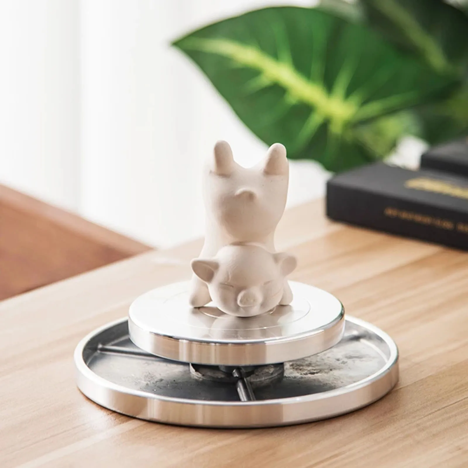 Pottery Wheel Ceramic Tools Double-Sided Aluminum Turntable For Pottery Forming