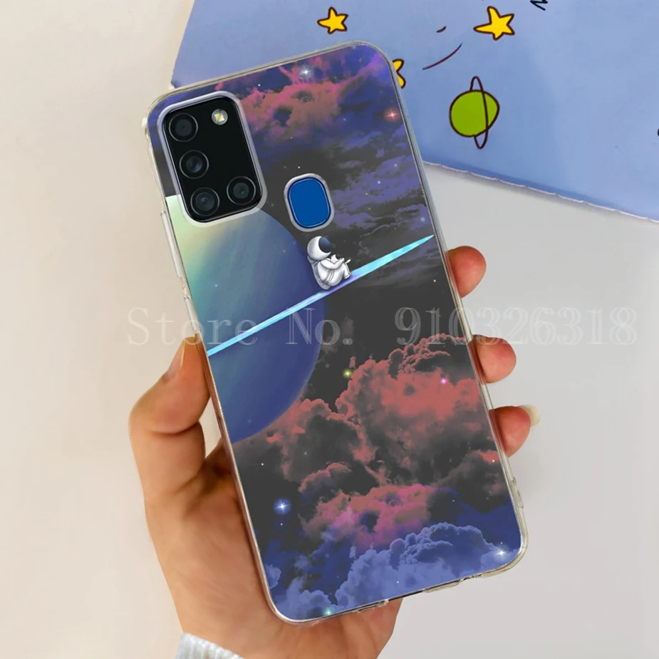 Stylish Painted Soft Slim Phone Case with Bumper