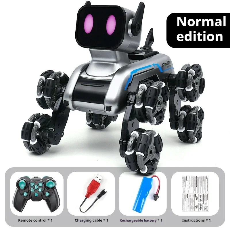 cool stuff rc drift car:2.4G remote control car,8-wheel rc robot dog,2-medium rc mode,electric car rc cars kids toys funny gift 6