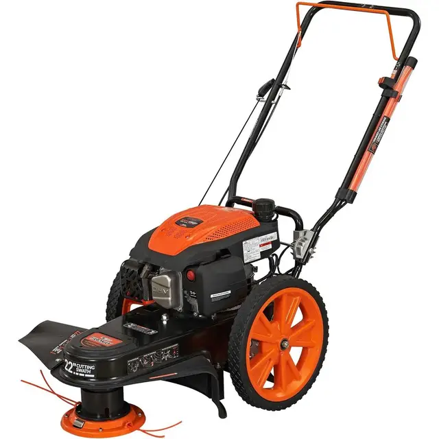 YL2250 22 in. 170cc Gas Walk Behind String Trimmer Mower, Orange 5