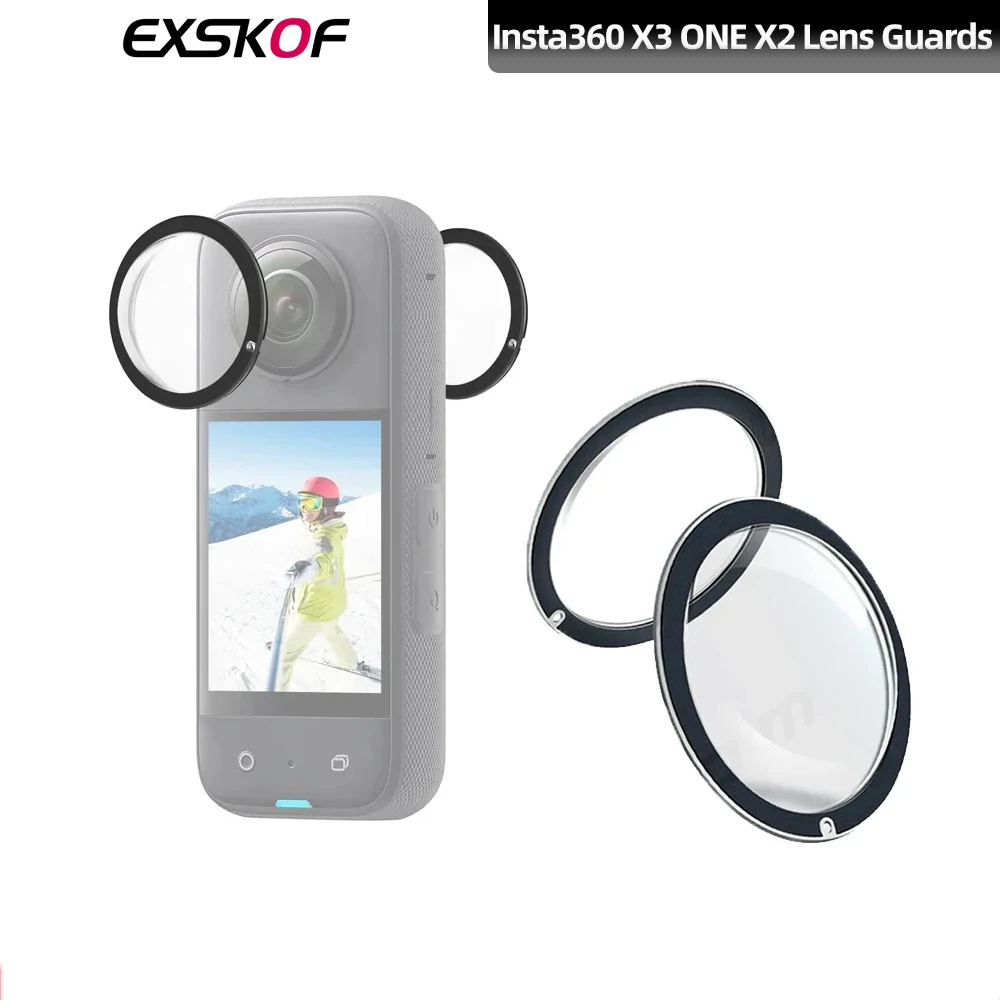 Nuove Protezioni Per Lenti Appiccicose Per Insta360 X3 X2 Copertura Protettiva A Doppia Lente Accessori Copertura Protettiva Per Lenti Per Insta360 X3