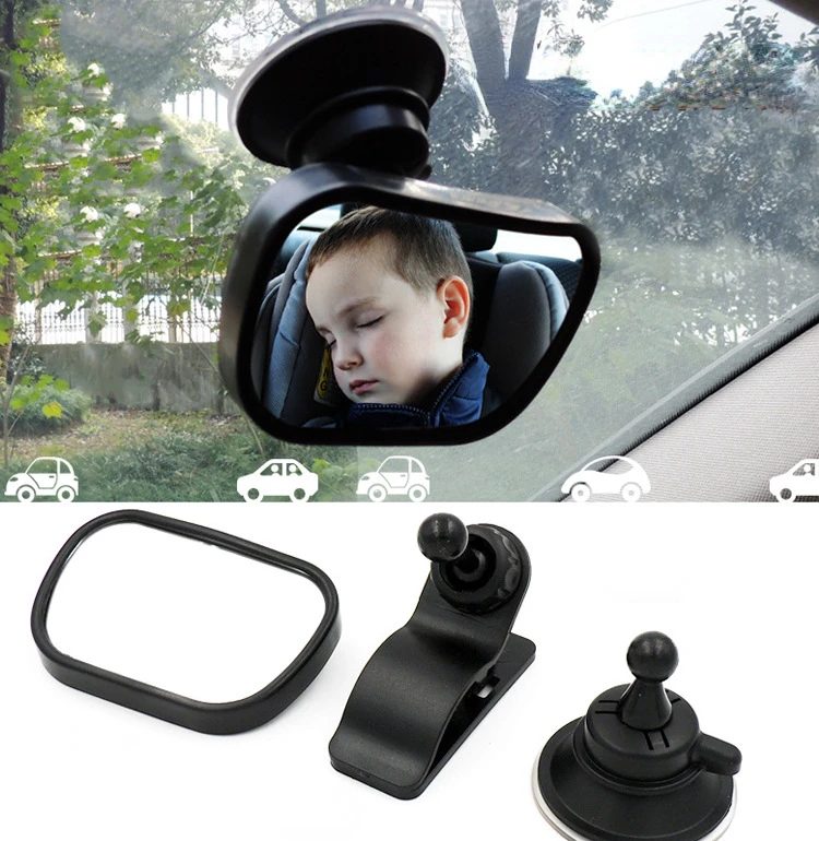 2 In 1 Monitor per bambini specchietto retrovisore per bambini specchietto retrovisore per auto specchietto retrovisore per auto specchietto di sicurezza per bambini installazione facile - immagine 3