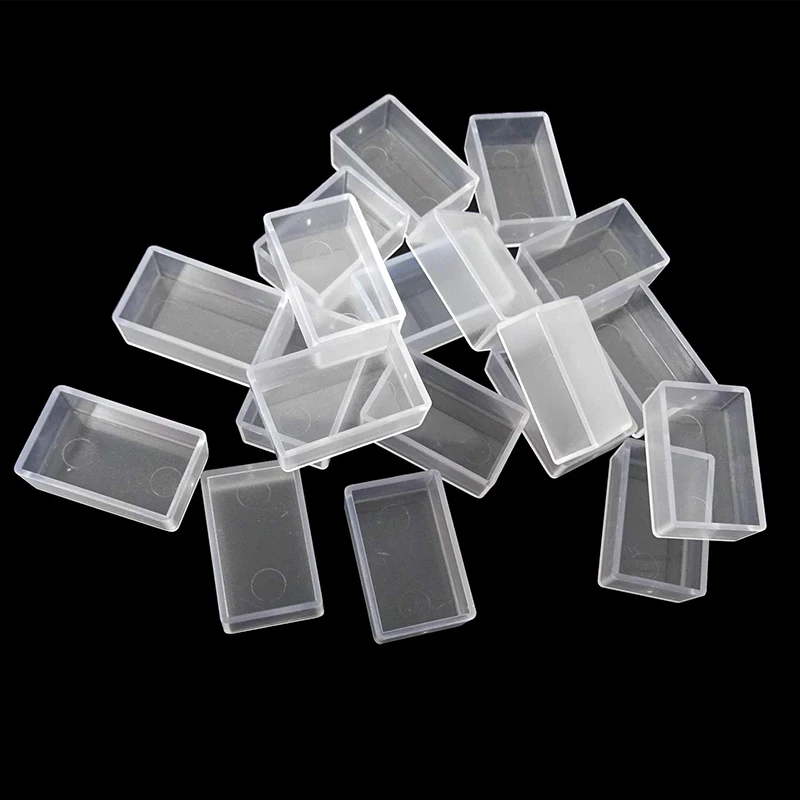 24PCS Clear Watercolor Full Pans 3.2ML Plastic Empty Watercolor Paint Pans Suit for DIY Metal watercolor Tin Palette Box