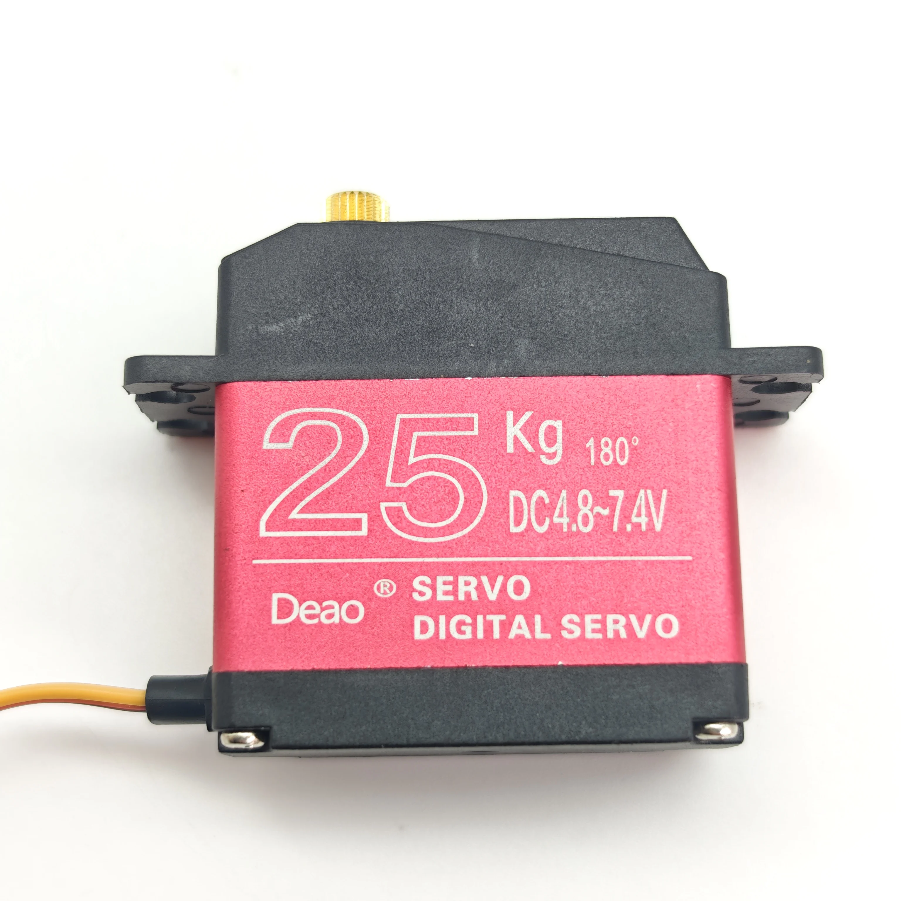Servomoteur RC haute performance pour voiture RC, avec bras et câbles de signal