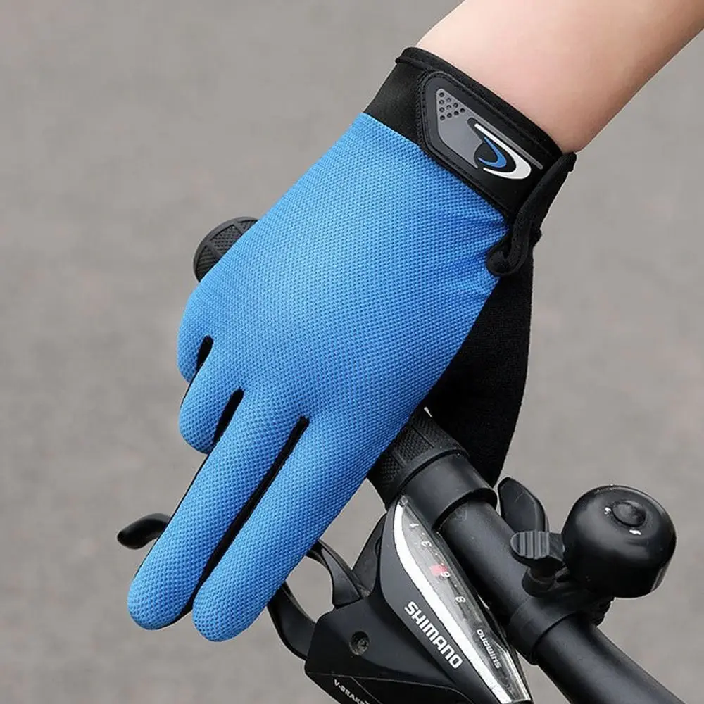 2024 Summer Full Finger Fishing Gloves Men Long Mtb Men/Women's Fishing Gloves Breathable 5 Colors Fishing Gloves Winter Fishing