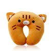 9 Colors Soft U-Shaped Plush Sleep Neck Protection Pillow Office Cushion Cute Lovely Travel Pillows For Children/Adults 2