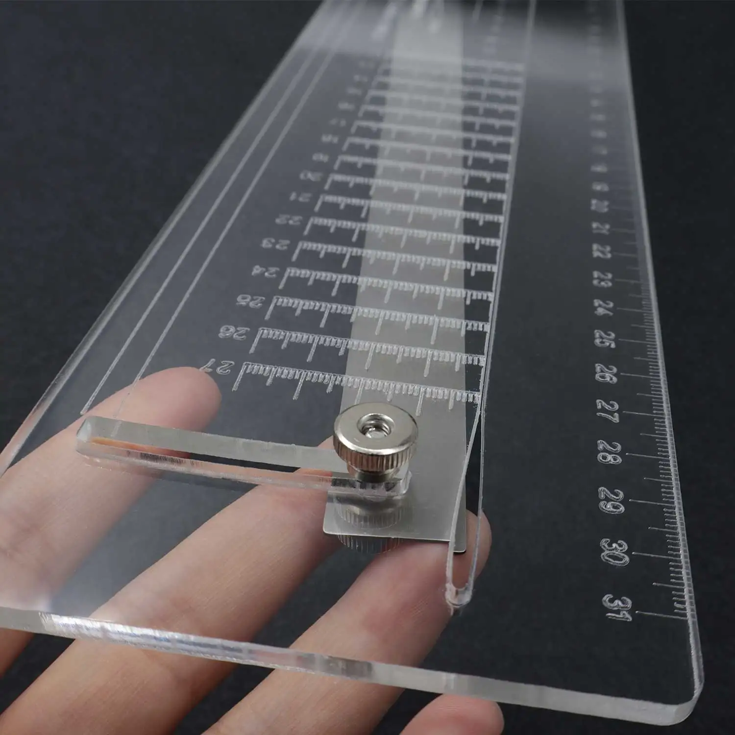 DIY 슬링샷 고무줄 절단판, 다양한 크기의 고무줄 제작을 위한 만능 자, 사냥용 고무줄 제작.