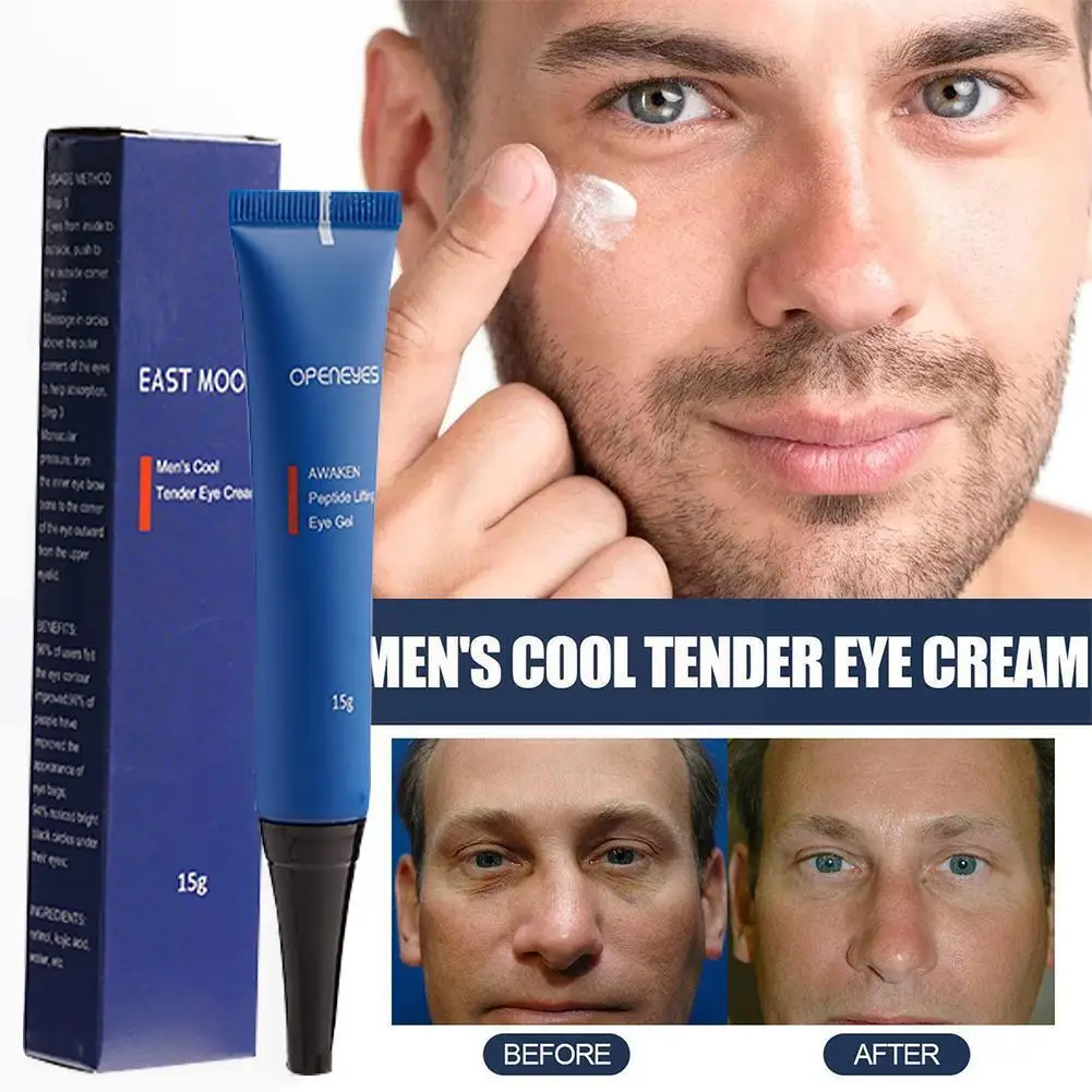 

Openeyes Awaken Peptide Lifting Eye Gel Men Eye Cream Moisturizing Under Eye Cream For Dark Circle Puffiness Fine Lines Eye I6C9
