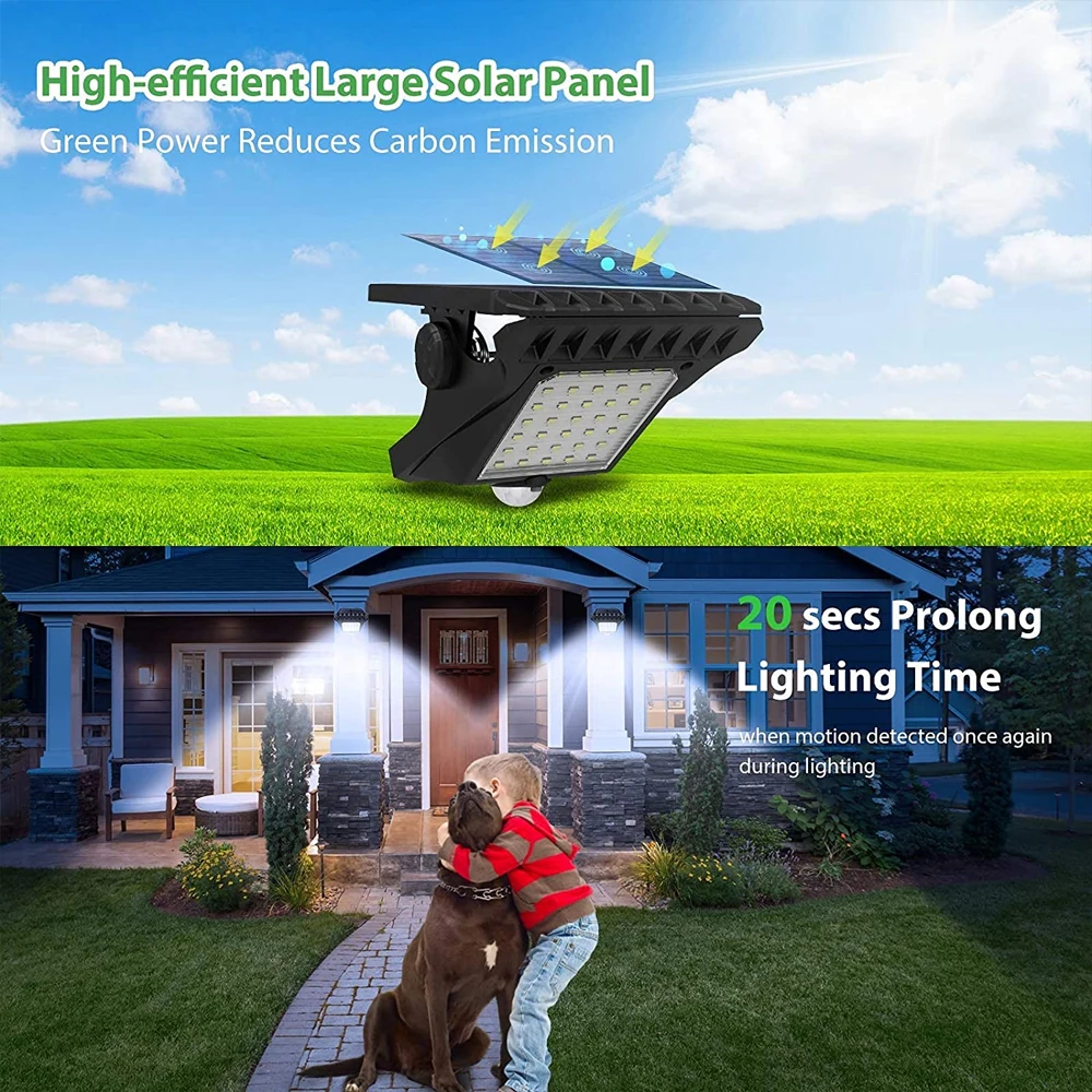 New Solar Wall Lampe Solaire Exterieur Terrace Garden Wall Solar Lamp Decor  Solar LED Lamp for Garden Security Wall Light - AliExpress