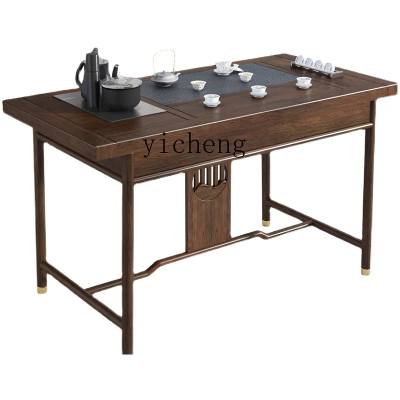 

Маленький стол из массива дерева для балкона, набор простых предметов